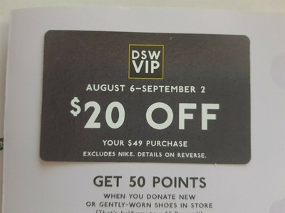 dsw 20 off 49