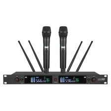 Pro Wireless Microphone System for Performers Musicians Speakers Content Creator