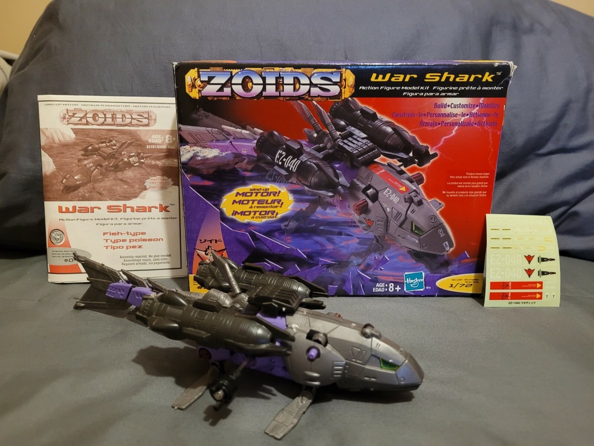Zoids Hasbro Action Figure Model #040 War Shark Pre-built | eBay Zoids Hasbro Action Figure Model #040 War Shark Pre-built | eBay