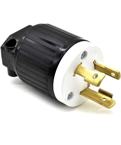 Superior Electric Replacement Plug 3 Wire, 30 Amp, 125V, NEMA L5-30P - YGA024
