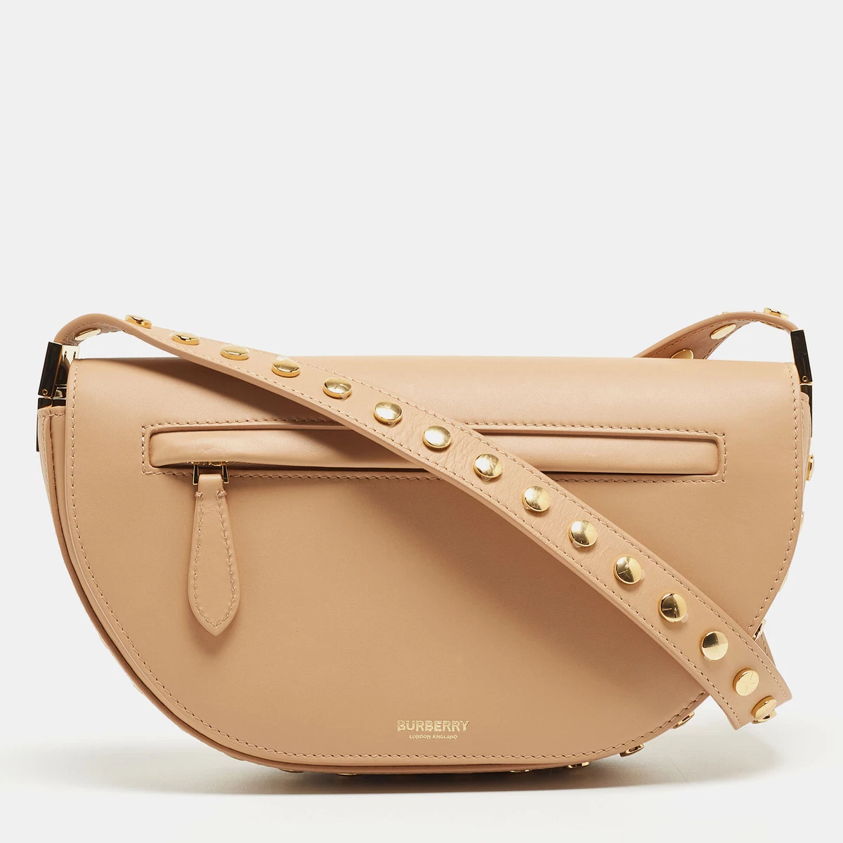 Burberry studded bag clearance