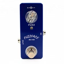Micro Fuzz Distortion Mosky Guitar Effects Pedal BC108 true bypass 12V in