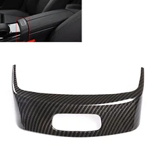 Carbon Fiber Print Armrest Storage Box Switch Cover Fits 19-22 W177 V177 A220