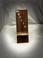 Customizable wood Tablet/comic/magazine/book/Ipad/Iphone Holder