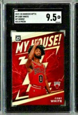 2019-20 Donruss Optic Coby White My House Holo Prizm SGC 9.5