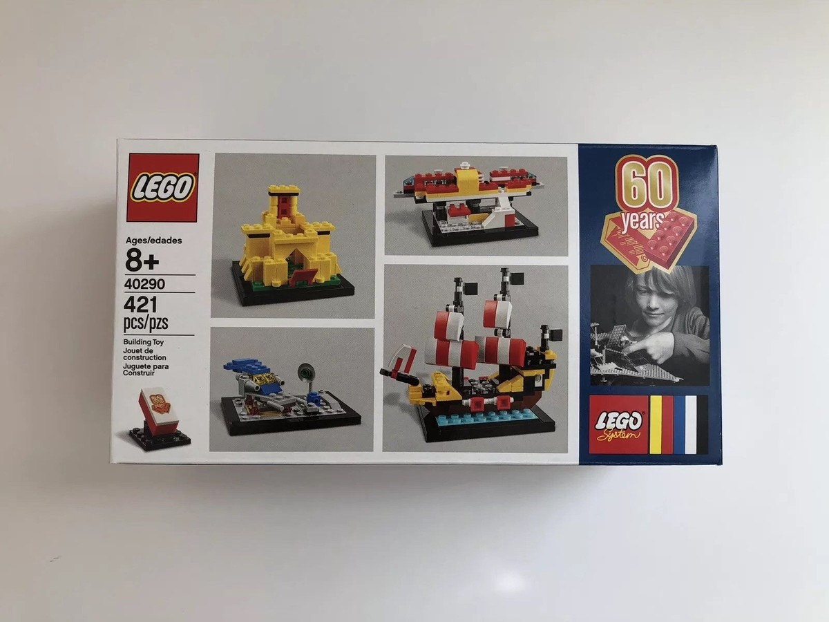 40290 Lego Lego 40290 60th Anniversary Set 421pcs