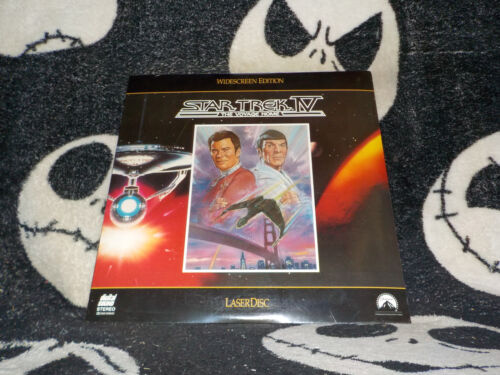 Star Trek IV the Voyage Home NEW SEALED Widescreen Laserdisc LD Free Ship $30 - Afbeelding 1 van 2