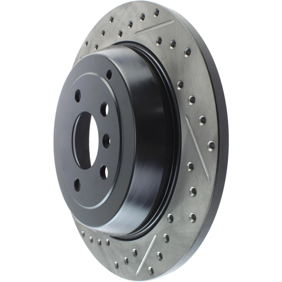 PAR traseiro Stoptech rotor de freio a disco para 2006-2007 Mercedes-Benz ML500 (45856) - Imagem 4 de 4