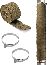 Fireproof Pipe Wrap Insulation – Heat Resistant Chimney Flue Protector w/ Clips