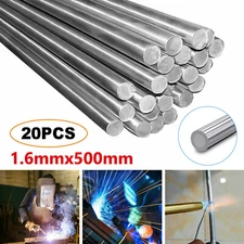 Easy Melt Welding Rods Low Temperature Aluminum Wire Brazing 20pcs - 1.6mm*500mm