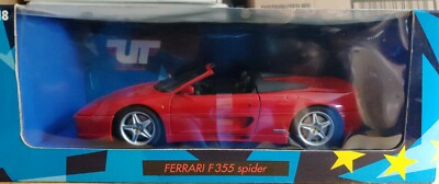 ミニカー UT models Ferrari F355 Spider 1/18 UT Models 1/18 Ferrari F355 spider red NOS | eBay