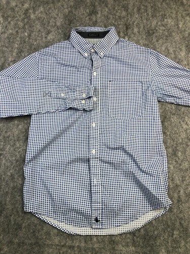 Cody James Shirt Mens Small Blue Print 