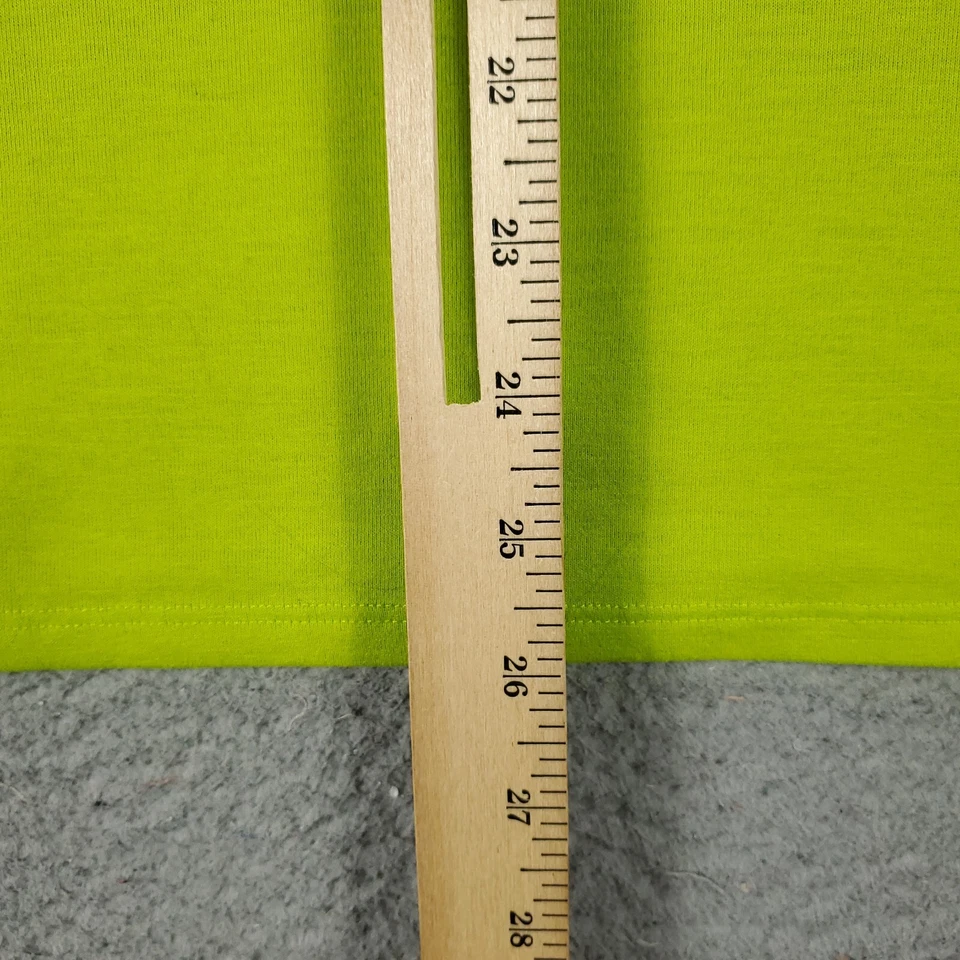 Camiseta Under Armour feminina grande amarela gola V ativa manga curta feminina - Imagem 4 de 4