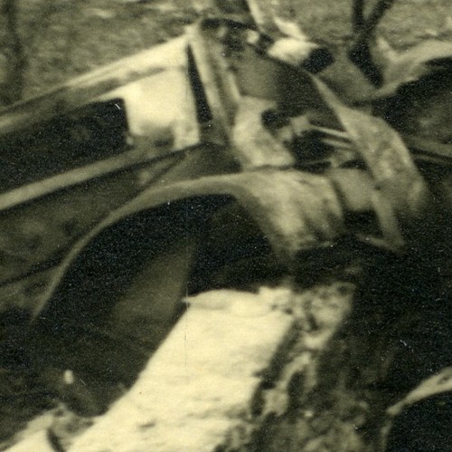 France Memories of a Tow Truck Car or Van Wreck Accident Old Photo 1935 - Picture 2 of 3