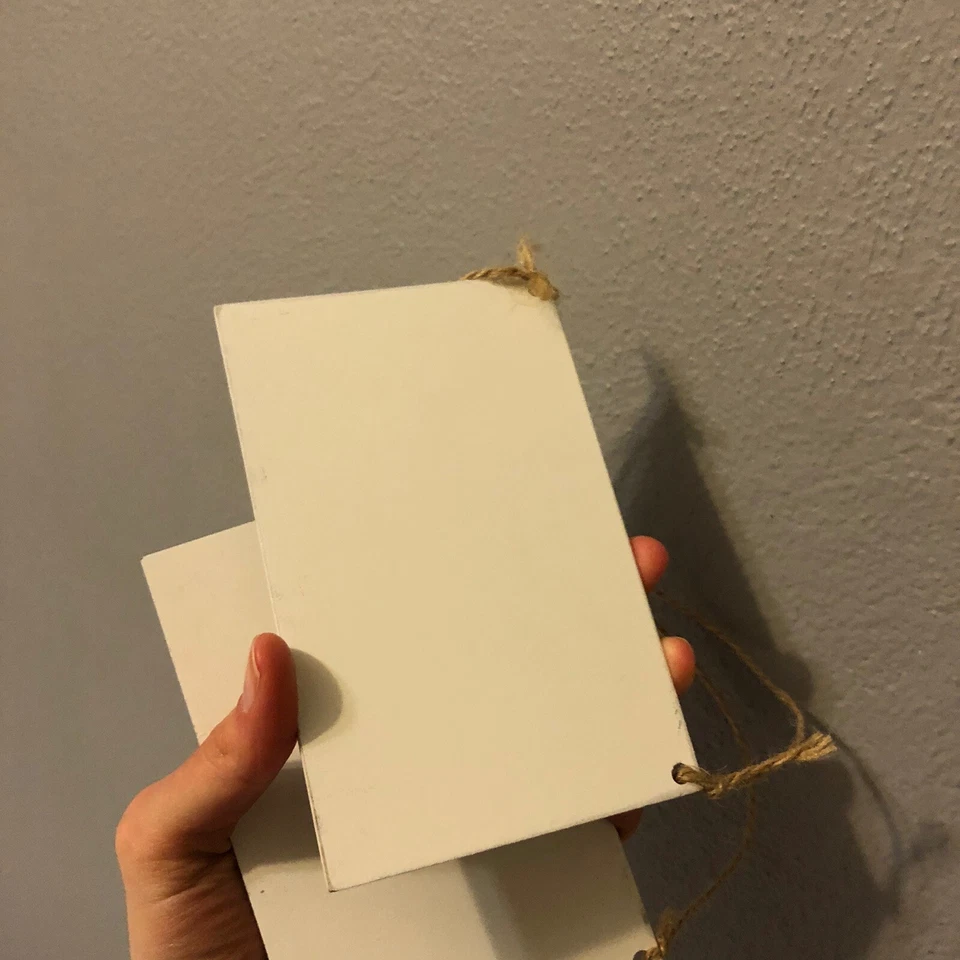 Mr Mrs Chair Signs for Wedding Engagement Party Decor Black & White Hanging - Image 4 of 4