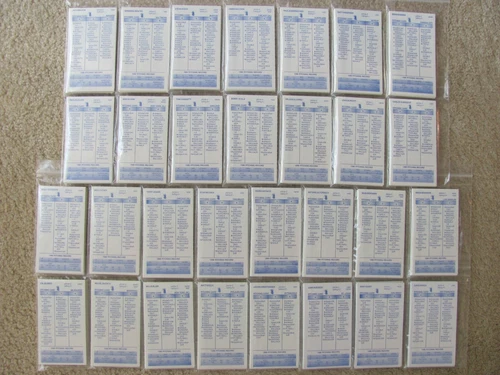 Strat-O-Matic Baseball 1998 - Complete Set with Additional Players - Mint