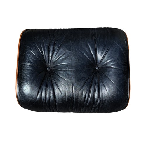 A Rosewood Mid-century modern Eames lounge chair and ottoman 670 and 671 - Picture 13 of 14
