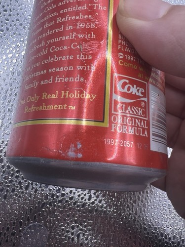 1995 Thru 2000 Rare Holiday Santa Coca Cola Coke Cans Vintage x19 UNOPENED Empty - Afbeelding 10 van 13