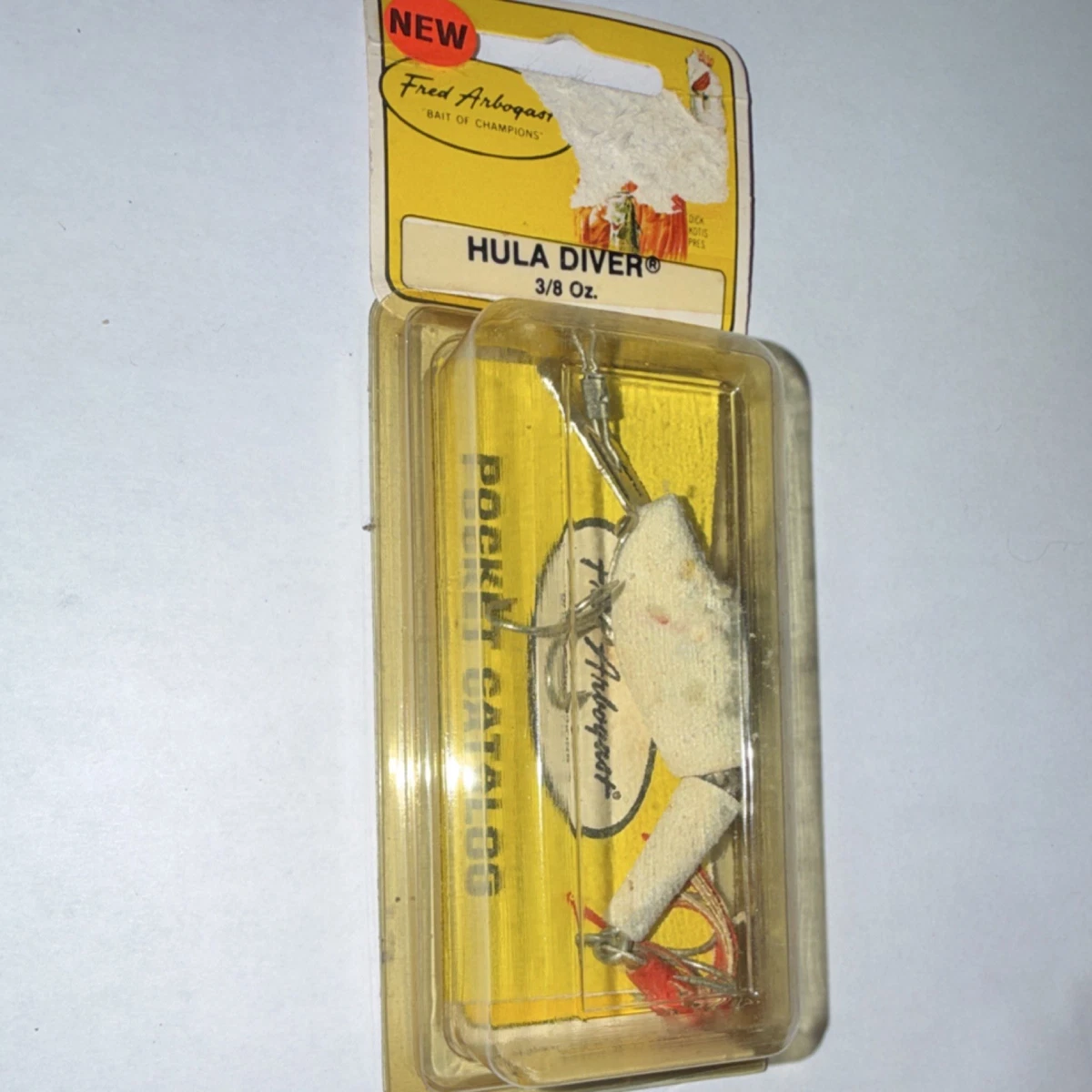 Leurre De Pêche Ancien Arbogast Hula Hoople – Vintage Collection