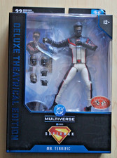 McFarlane DC Deluxe Theatrical Edition Superman Movie Mr. Terrific Platinum