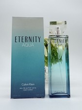 Calvin Klein Eternity Aqua Eau De Parfum For Women 3.4oz / 100ml Discontinued
