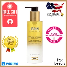 Isdin Essential Cleansing Oil Based Cleanser 200ml 6.76oz Brand New