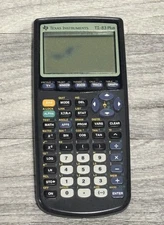 Texas Instruments TI-83 Plus Calculator Tested & Working (No Cover)