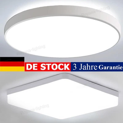 LED Deckenlampe Deckenleuchte Panel Schlafzimmer Wohnzimmer Flur lampe Badlampe - Bild 1 von 4