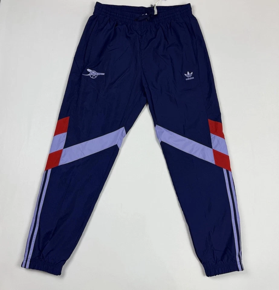 Adidas Arsenal Originals Track Pants Night Sky Women Large Purple AFC Y2K Soccer - Image 2 of 4
