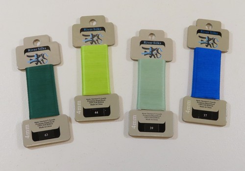 HILOS PARA COSER - 4 Cinta River Silks 4mm (80)