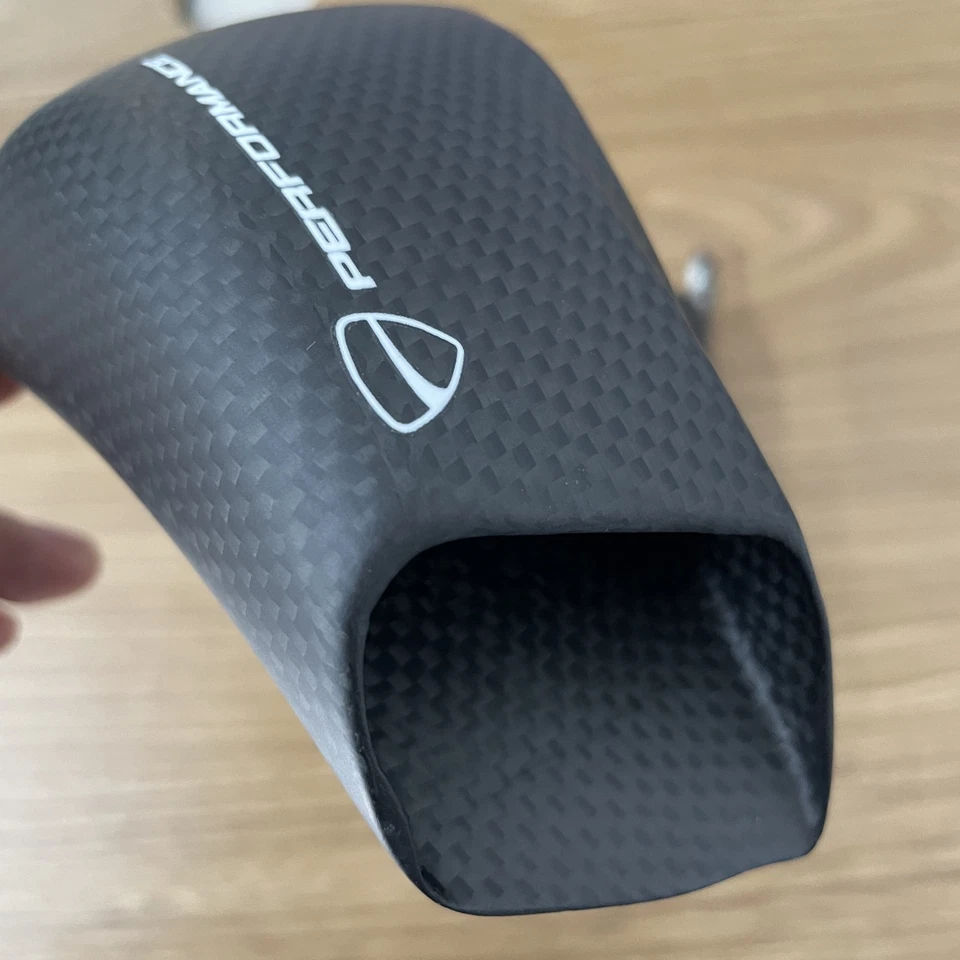 Conductos de freno de aire de fibra de carbono para Ducati Streetfighter V4 V4S V2 2020-2024 2023 Foto 4 de 4