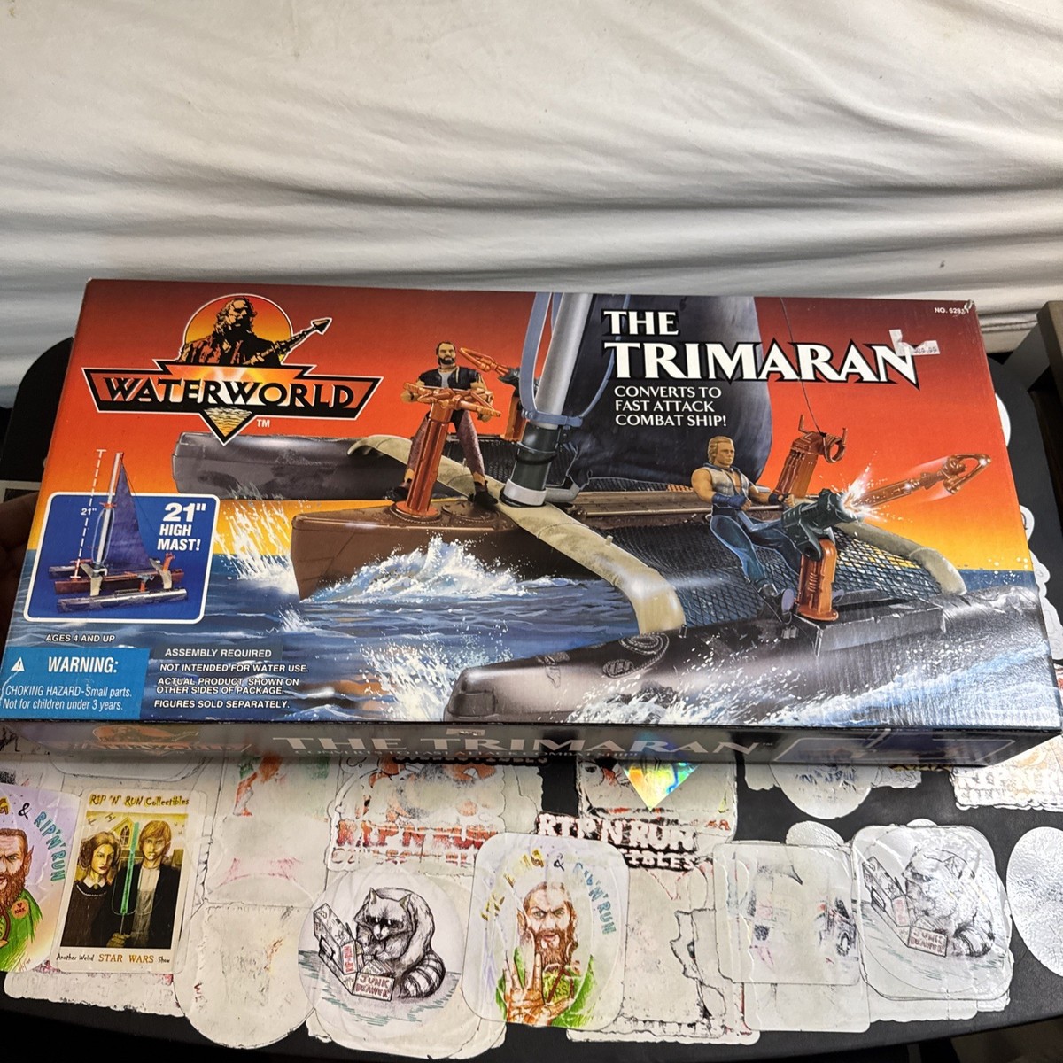 Waterworld The Trimaran Combat Ship 1995 Kenner Costner
