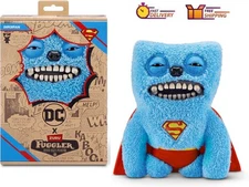 Fuggler Laboratory Misfits by ZURU – 9" Funny Ugly Plush Monster Toy (Superman)