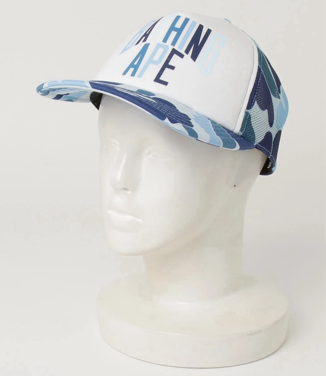 A Bathing Ape Blue Hats for Men for sale | eBay