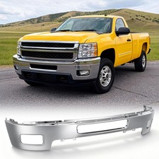 For 2011-2014 Chevy Chevrolet Silverado 2500hd 3500 Front Bumper Chrome Steel
