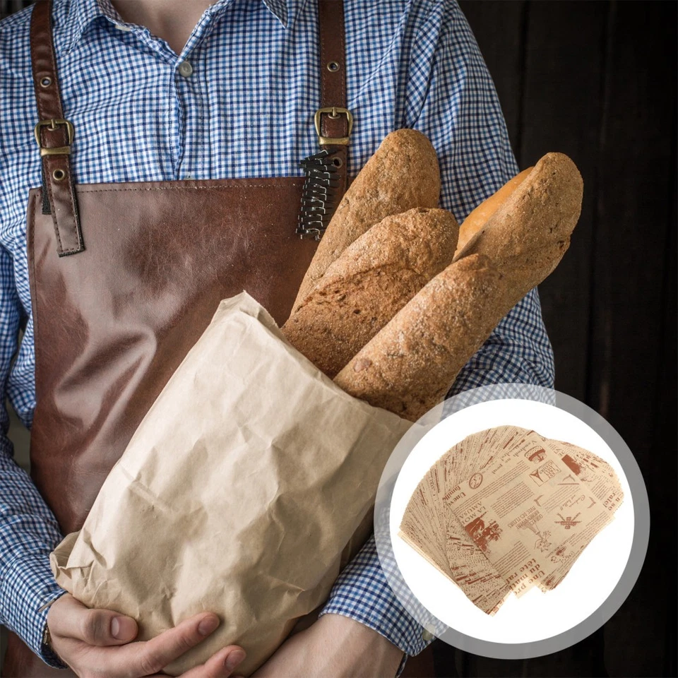 200pcs Multifunctional Baking Paper Kitchen Cushion Paper Fryer Pad for Bakery