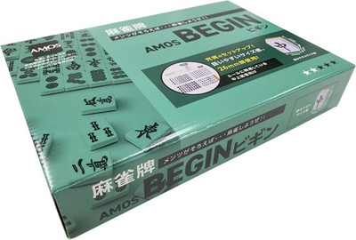 #ad TAIYO GIKEN AMOS Begin Mahjong Tiles Set: Professional Quality for Home Use $80.29
