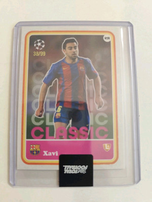 Topps Total Football 24/25 Xavi Classic /99 Barcelona Legend 38/99
