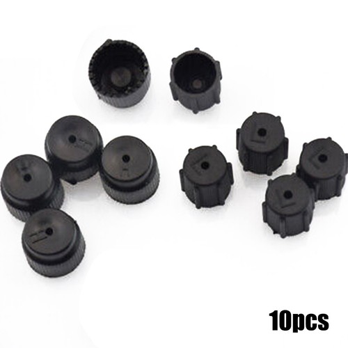 10PCS Air Conditioning Seal Kit R134a High/low AC Valve Cap Replacement Parts - Picture 3 of 6