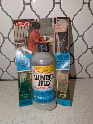 #ad Duro by Loctite Aluminum Jelly Cleaner amp; Brightner 8 Fl Oz New Discontinued0418 $34.95