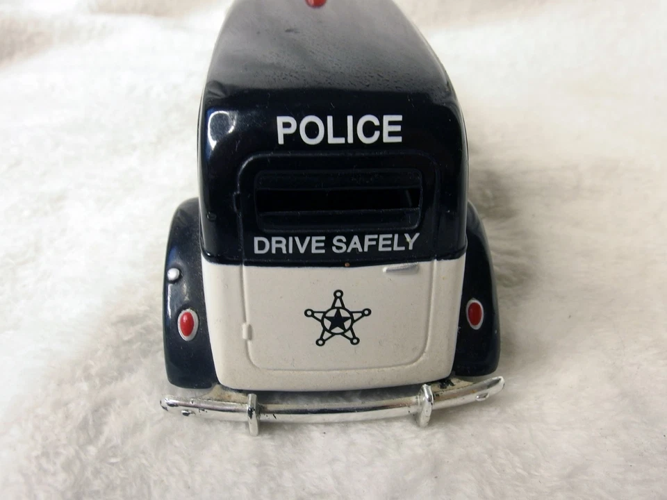 Vintage Liberty Classics 1940 Ford Police Car Die-Cast 1:25 Coin Bank 🚨 LIMITED - Image 4 of 4