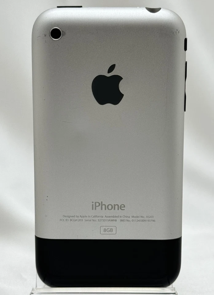 Apple iPhone 1st Generation 2G 8GB AT&T in NON - MATCHING BOX - iOS 1.0.1 - Image 3 of 4
