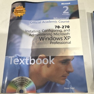 Microsoft Official Academic Course 70-270 Windows XP Textbook w/ CD-ROM Dave Fi 
