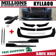 Front Rear Bumper Lip Spoiler Splitter Body KitS Side Skirts For Dodge Caliber