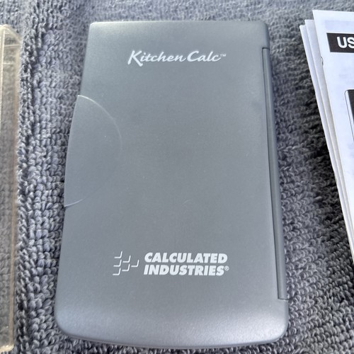 Kitchen Calc 8300 Recipe Calculator | Timer - Calculated Industries - Picture 3 of 7