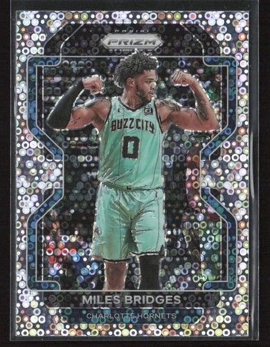 Miles Bridges 2021-22 Panini Prizm #132 Fast Break Charlotte Hornets