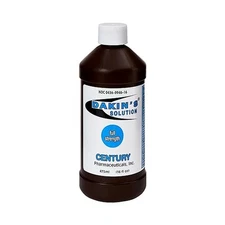 Dakin's Solution Sodium Hypochlorite 0.5 % for Acute and Chronic Wounds - 16 Oz