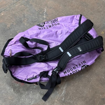 Mountain Hardwear Camp Duffel Bag 45 Small Lilac Glow Backpack Strap  Ripstop