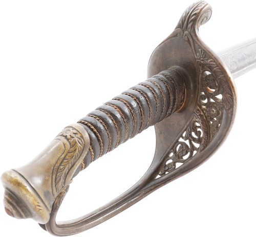 ESPADA OFICIAL INFANTERÍA MODELO 1850 EE. UU. - Imagen 6 de 7