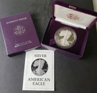 1987 S Proof $1 American Silver Eagle Dollar